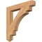 Ekena Millwork Merced Arts & Crafts Smooth Bracket, Western Red Cedar, 3 1/2"W x 26"D x 26"H BKT04X26X26MRC03SWR - alternate 1
